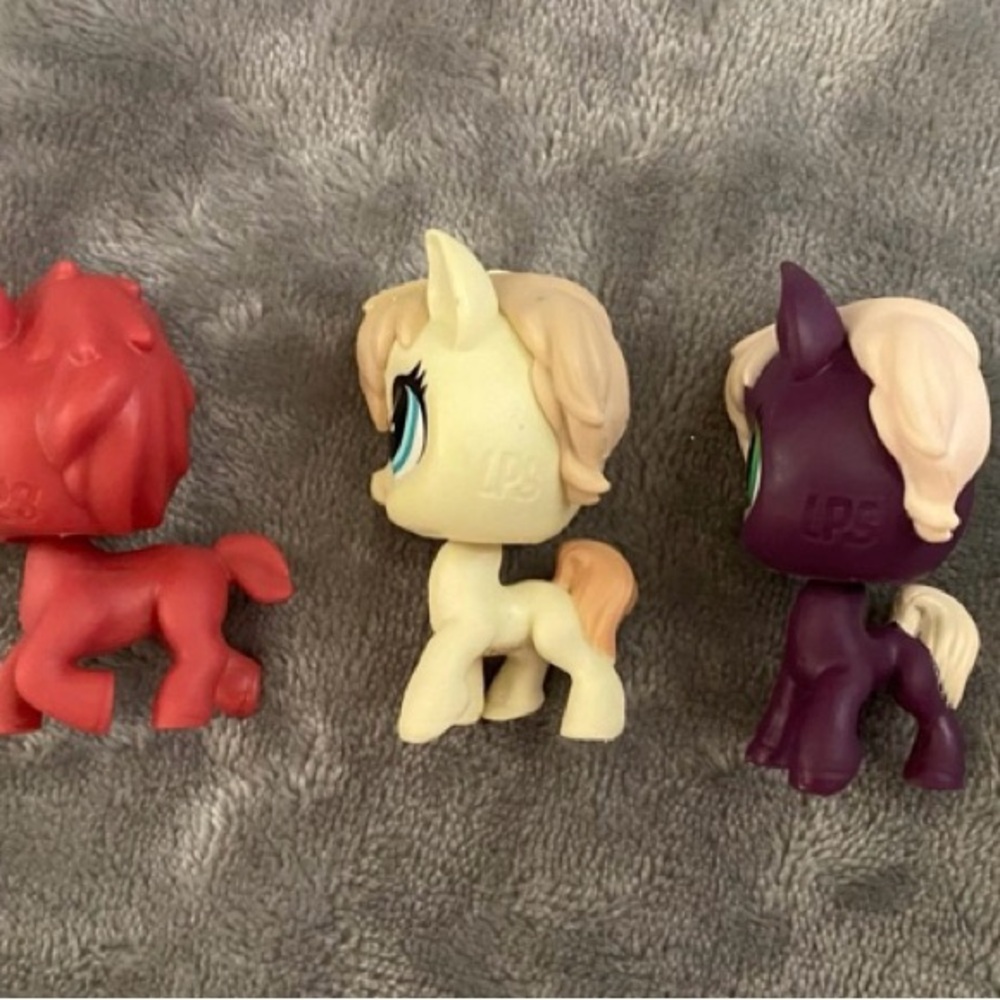 LPS Pony Horse Lot (3 total) - Picture 8 of 9